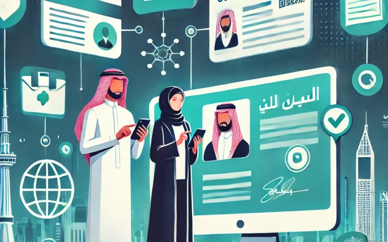 الخدمات الإلكترونية للأفراد السعوديين
