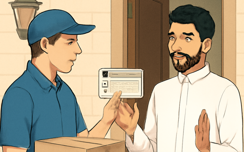 خدمة توصيل البطاقة المدنية للمنازل في الكويت