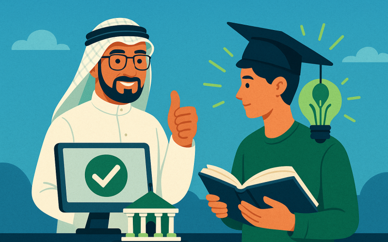أثر التعليم الذاتي في السعودية