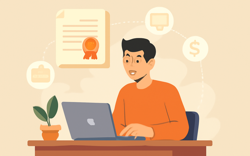 كيفية الحصول على وثيقة العمل الحر في السعودية