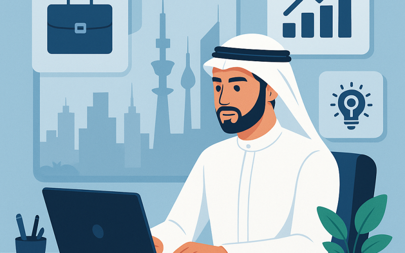 منصة الكويت للعمل الحر وتنظيم المشاريع الفردية
