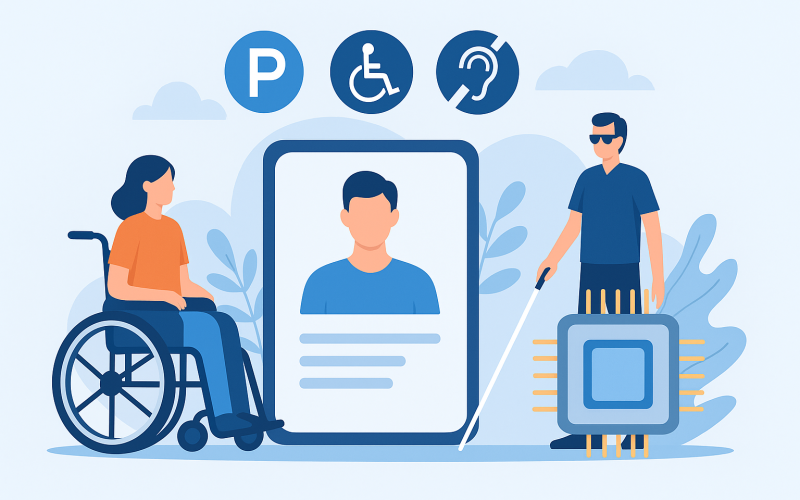 خدمات البطاقة الذكية للمعاقين في الكويت
