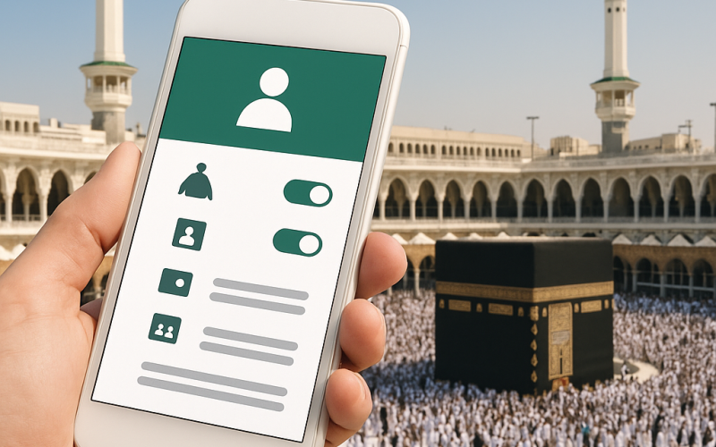 تصاريح الحج والعمرة عبر توكلنا