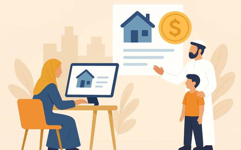 الاستعلام عن دعم الإيجار السكني في الكويت 2025