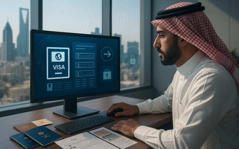 كيفية تعقب تأشيرات المقيمين في السعودية