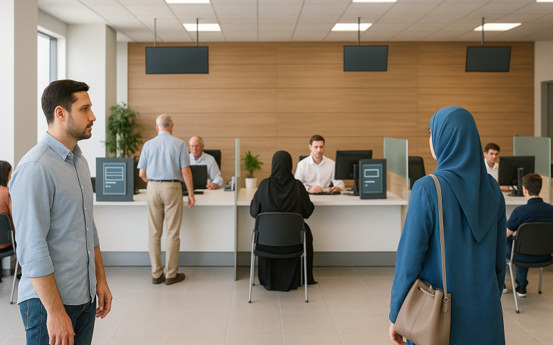خدمة مراكز الخدمة الشاملة للمواطنين في المحافظات
