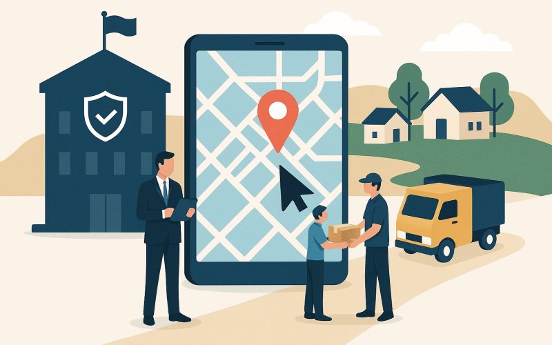 حجز خدمات التوصيل الحكومية في السعودية للمناطق النائية