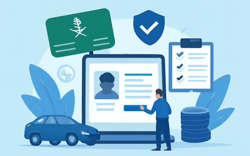 طريقة طلب تجديد رخصة القيادة إلكترونيًا في السعودية