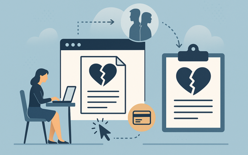 طريقة إصدار شهادة الطلاق إلكترونيًا في الكويت