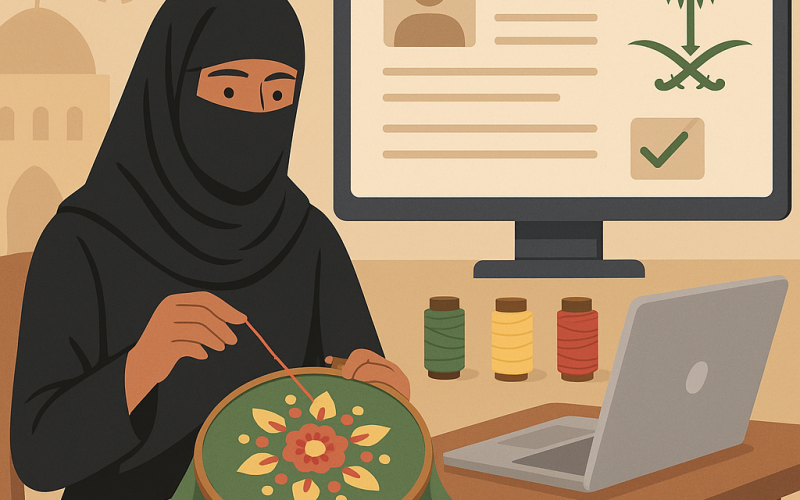 طريقة التقديم على دعم الأسر المنتجة للحرف اليدوية في السعودية