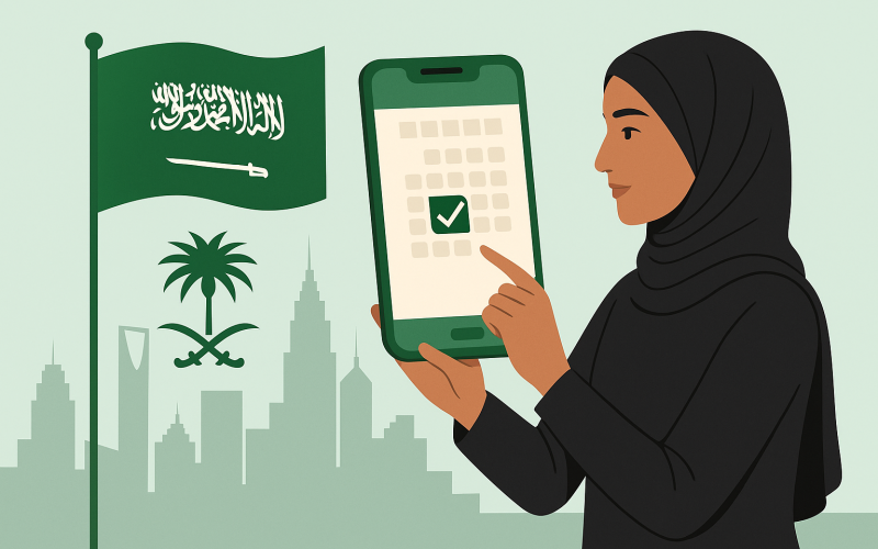 طريقة حجز موعد اليوم الوطني في المرافق العامة