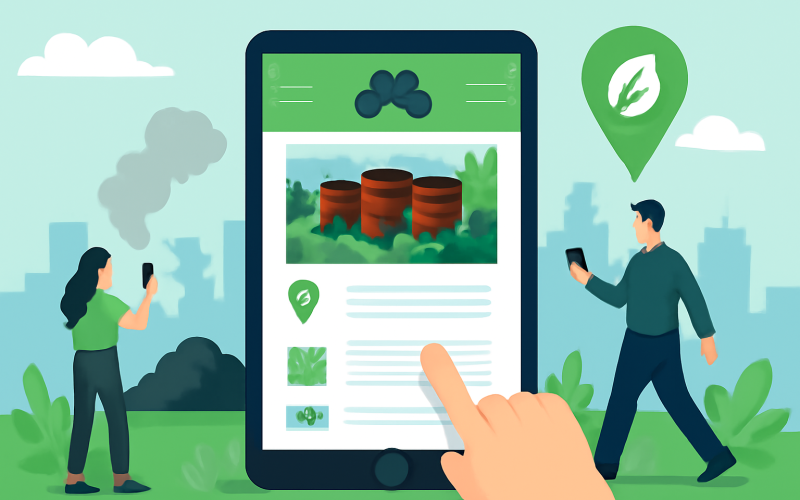 طريقة تقديم بلاغات بيئية إلكترونيًا في الكويت