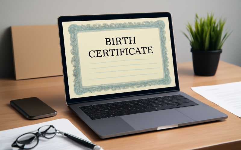 طريقة إصدار شهادة ميلاد بدل فاقد إلكترونيًا في الكويت
