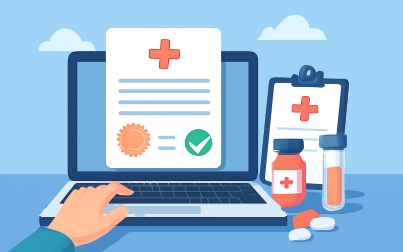 كيفية استخراج شهادة صحية للعمل إلكترونيًا في الكويت